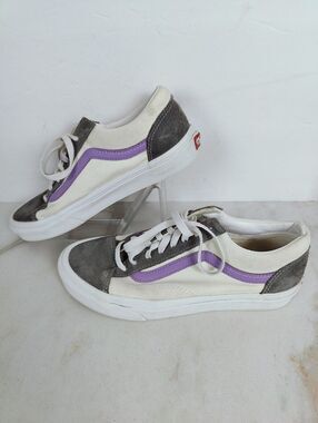 Vans Old Skool Retro Sport 'Quiet Shade' Skate Shoes Sneakers, 7.5(M) 9(W)